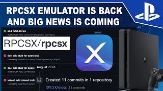 Massive PS4 Emulation News incoming  RPCSX is Back [upl. by Eduam]