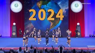 Twist amp Shout Diamonds  Finals The 2024 Cheerleading Worlds WITH SOUND [upl. by Flavian858]