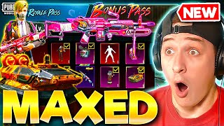 NEW MAXED BONUS PASS IS AMAZING PUBG MOBILE [upl. by Lleval]