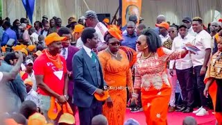 WATCH GHETTO PRESIDENT GAUCHO amp KASMUEL MCOURE DANCING STYLE AT GLADYS WANGA HOMECOMING HOMA BAY [upl. by Edmead]