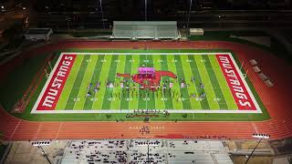 4K Rancho Verde Crimson Regiment 2023 quotDreamHousequot  Parent Night Aerial View [upl. by Akilegna973]