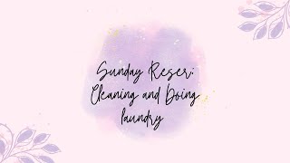 Living Alone Diaries Weekly reset  Cleaning And Doing laundry [upl. by Yentihw]