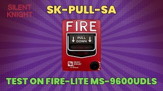 Silent Knight SKPULLSA Fire Alarm System Test 2 [upl. by Anum]