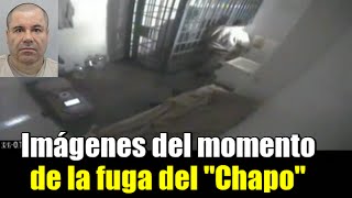 Momento exacto de la fuga del quotChapoquot Guzmán [upl. by Shugart]