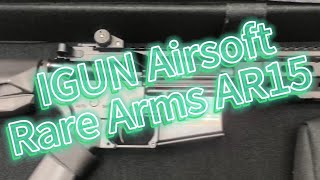 Rare Arms AR15 CO2槍 仿真後座力 拋殼 GBBRAR15 跳殼BB槍M4步槍M16卡賓槍416 [upl. by Alyar479]