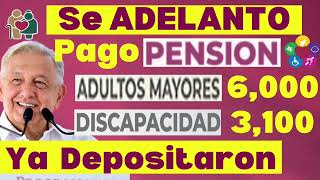 Se ADELANTO 💰 PAGO PENSION Adultos Mayores 🧑‍🦳Discapacidad 👉Depósito SEPTIEMBRE 2024 [upl. by Maddis]