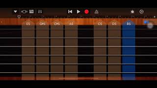 How to play the Lithium intro on guitar by Nirvana in Garageband 🎸 [upl. by Bristow997]