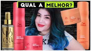 ❓ Qual a melhor WELLA BRILLIANCE E WELLA NUTRIENRICH [upl. by Llevart932]