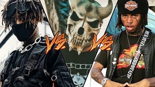 SCARLXRD VS SINIZTER VS ZILLAKAMI Song Titles Included [upl. by Ardena8]