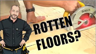 Floor Water Damage Repair  Repair or Replace [upl. by Barty840]