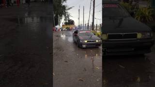 Nissan Laurel C33 Medalist burnout  drift boostmafia gizmo RFBTrinidad [upl. by Asena72]