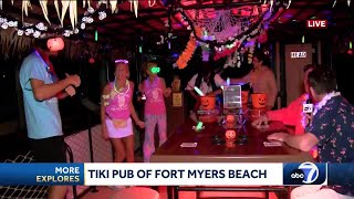 More Explores Go on a spooky cruise with special guest Jason Drew on Tiki Pub Fort Myers Beach [upl. by Witt589]