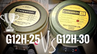 Celestion G12H25 vs G12H30  Holy Grail vs Standard [upl. by Zaller]