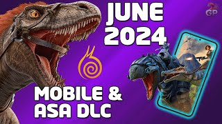 ARK Mobile and ASA DLC June 2024 🤣 [upl. by Ijar95]