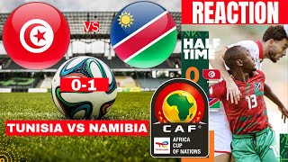 Tunisia vs Namibia 01 Live Stream Africa Cup Nations AFCON Football Match Score Highlights Direct [upl. by Asyar]