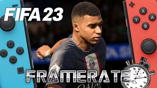 FIFA 23  FrameRate Nintendo Switch [upl. by Yrrem]