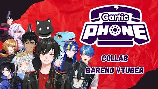 Collab bareng Vtuber main GARTIC PHONE  Vtuber IDEN  vtuber [upl. by Primrose]