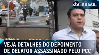 Delator do PCC afirmou que policiais pediram R 40 milhões  SBT Brasil 131124 [upl. by Ariaj620]