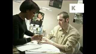 1990s London Mens Nail Polish Trend Metrosexual Male Grooming Archive Footage [upl. by Uni]