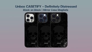 Unbox CASETiFY  Definitely Distressed  Mirror Case MagSafe No Commentary [upl. by Martie]