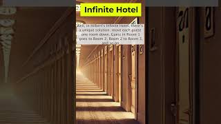 The Infinite Hotel Paradox Explained shortsvideo [upl. by Ynnel347]