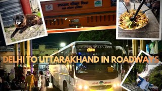 Pahuch gaye Uttarakhand Roadways se sabse khubsurat jagah  KSB Vlogs [upl. by Otsuaf]