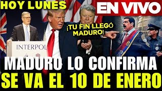 URGENTE🔴 MADURO SE VA EL 10 DE ENERO REUNIÓN SECRETA CON TRUMP LO DESPIDE DEL PODER ¡SE ACABA [upl. by Simsar237]