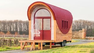 Absolutely Gorgeous Tiny house Flamenco By Baluchon  Lovely Tiny House [upl. by Ballman133]