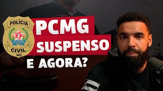 Concurso PCMG 2024 Suspenso Saiba o motivo [upl. by Soluk]