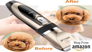 Best Dog Clippers  Rechargeable Cordless Electric Set for Dogs amp Cats  oneisall Dog Shaver [upl. by Navinod]