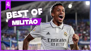 Éder Militão BEST Real Madrid MOMENTS [upl. by Dippold]