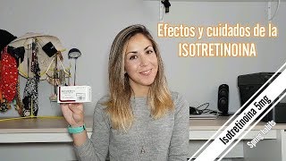 Isotretinoina 5mg efectos y cuidados dercutane [upl. by Udelle]