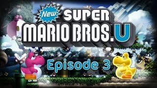 Lets Play  New Super Mario Bros U  Episode 3 [upl. by Ravo]