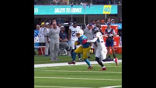 Josh Palmer catches for a 36yard Gain vs Tennessee Titans [upl. by Aphrodite340]