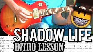 Slash  Shadow Life Intro Guitar Lesson With Tab [upl. by Sardse]