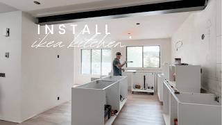 installing our ikea kitchen ep18 [upl. by Ruffi318]