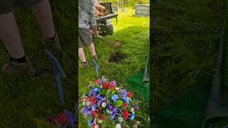 Graveside Cremation Service Part 2 cemetery graveyard funeral Cremation educationalvideo [upl. by Irmgard399]