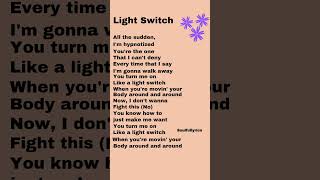 Light Switch lyrics  Charlie puth englishsongs lyrics [upl. by Ness]