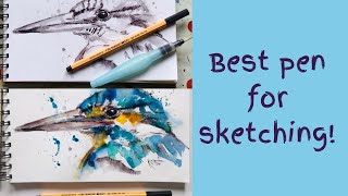 Best pen for sketching  what is it and how to use Tips and techniques [upl. by Myrtie]