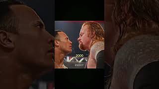 The Rock vs The Undertaker  Then vs Now  Edit [upl. by Eerolam682]