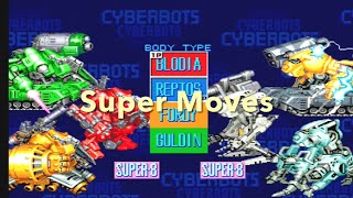 Cyberbots Fullmetal Madness Super Moves PS1 [upl. by Polky221]