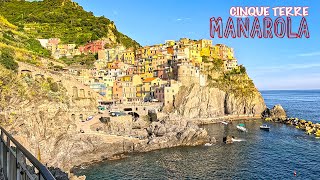 EP 80 Cinque Terre quotMANAROLAquot 🇮🇹    walking tour 4k  2024 [upl. by Noffets478]