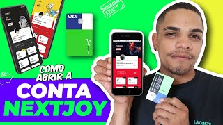 Como ABRIR a CONTA NEXTJOY para seu filho A CONTA DIGITAL para MENOR de 18 anos 📱 [upl. by Nohtanhoj]