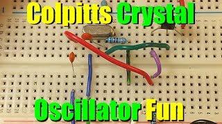 Colpitts Crystal Oscillator [upl. by Arabela]