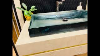 Kohler Antilla crafted of glass wading pool basin बनायें अपना घर सबसे अलग कोहलर के साथ [upl. by Akehsay]