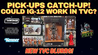 STAR WARS IG12 BLACK SERIES FIGURE COULD IT WORK IN TVC TVC BLURRG PLUS OTHER PICKUPS [upl. by Gwendolyn16]