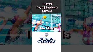 JO’s Session 2 Day 2 Game 2  Junior Olympics Water Polo Highlights usawp trending highlights [upl. by Wohlen]