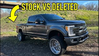 BEFORE vs AFTER 67 Powerstroke DPF Delete [upl. by Marlowe541]