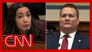 It is simple You name the crime AOC has contentious exchange with Biden probe witness [upl. by Maibach]