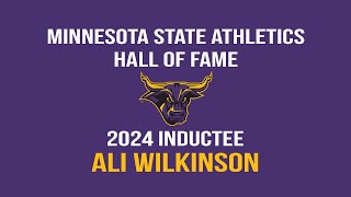 2024 Minnesota State Athletics Hall of Fame  Ali Wilkinson [upl. by Lacy]